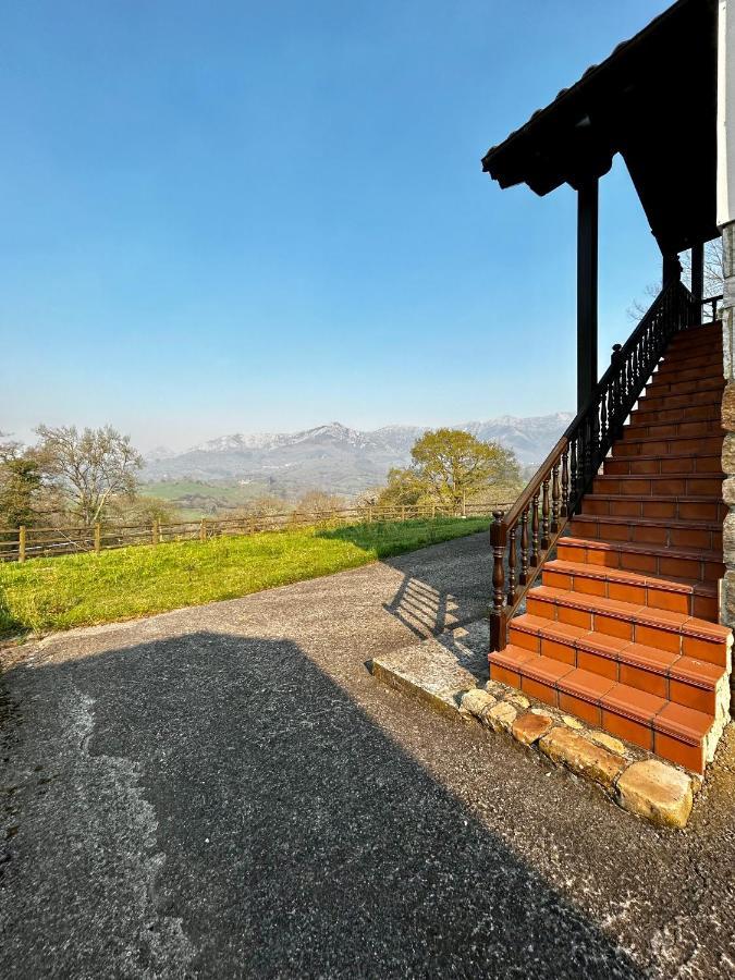 Appartamento Casa La Maestra Arriondas Esterno foto
