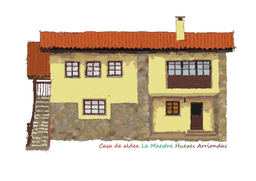 Appartamento Casa La Maestra Arriondas Esterno foto